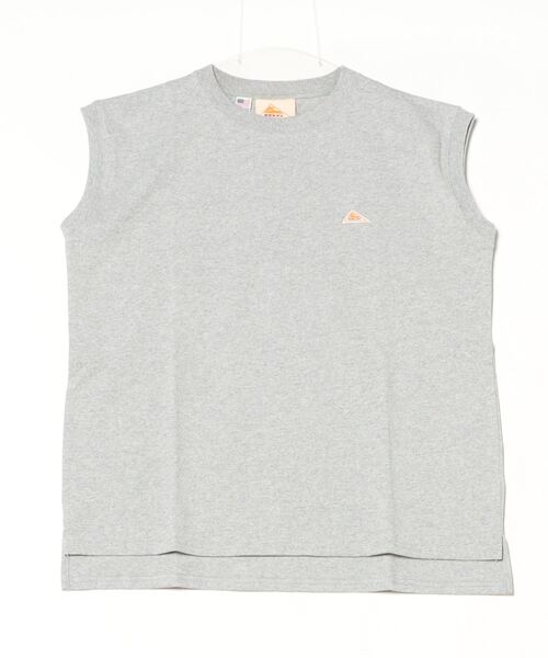 KELTY(ケルティ)の「ミニロゴ N/S ティーシャツ(タンクトップ・レディース・ブラック/ネイビー/ヘザーグレー/ベージュ/ホワイト・FREE)」の4枚目の写真