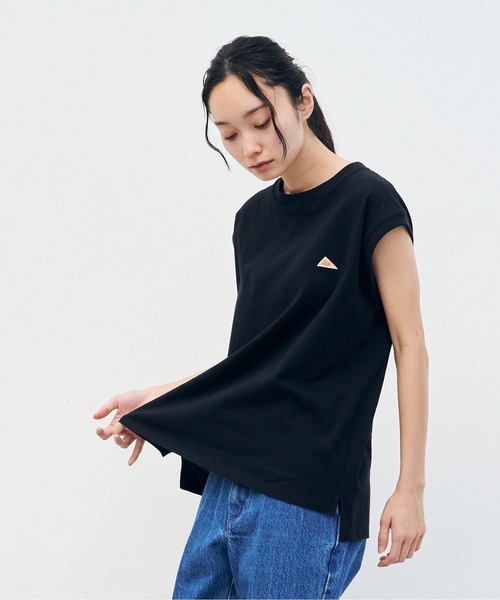 KELTY(ケルティ)の「ミニロゴ N/S ティーシャツ(タンクトップ・レディース・ブラック/ネイビー/ヘザーグレー/ベージュ/ホワイト・FREE)」の16枚目の写真