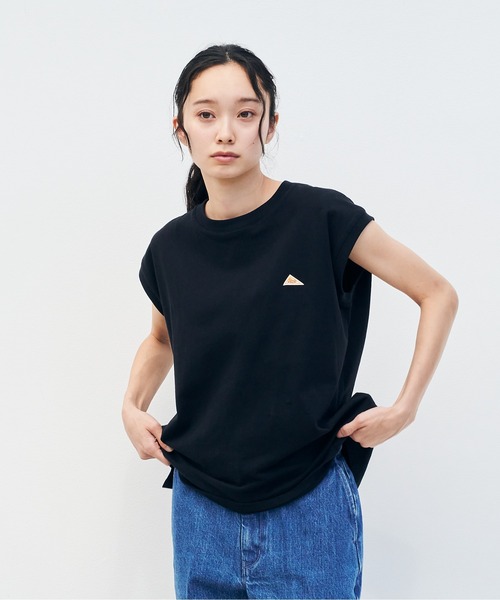 KELTY(ケルティ)の「ミニロゴ N/S ティーシャツ(タンクトップ・レディース・ブラック/ネイビー/ヘザーグレー/ベージュ/ホワイト・FREE)」の10枚目の写真