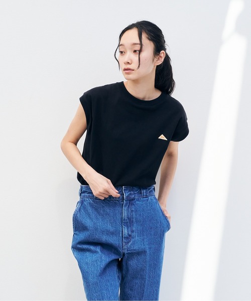 KELTY(ケルティ)の「ミニロゴ N/S ティーシャツ(タンクトップ・レディース・ブラック/ネイビー/ヘザーグレー/ベージュ/ホワイト・FREE)」の11枚目の写真