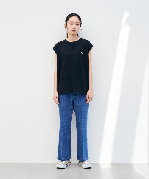 KELTY(ケルティ)の「ミニロゴ N/S ティーシャツ(タンクトップ・レディース・ブラック/ネイビー/ヘザーグレー/ベージュ/ホワイト・FREE)」の17枚目の写真
