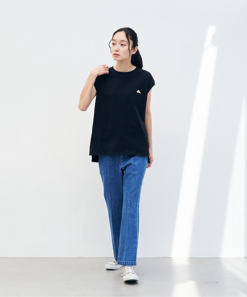 KELTY(ケルティ)の「ミニロゴ N/S ティーシャツ(タンクトップ・レディース・ブラック/ネイビー/ヘザーグレー/ベージュ/ホワイト・FREE)」の19枚目の写真
