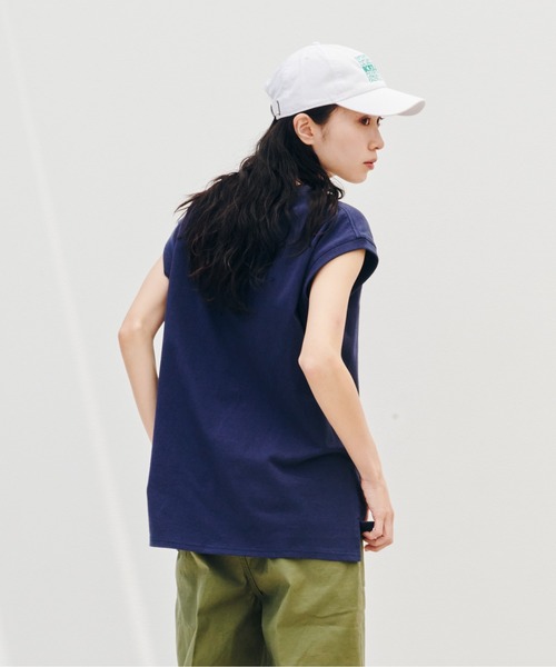 KELTY(ケルティ)の「ミニロゴ N/S ティーシャツ(タンクトップ・レディース・ブラック/ネイビー/ヘザーグレー/ベージュ/ホワイト・FREE)」の9枚目の写真