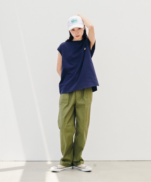 KELTY(ケルティ)の「ミニロゴ N/S ティーシャツ(タンクトップ・レディース・ブラック/ネイビー/ヘザーグレー/ベージュ/ホワイト・FREE)」の22枚目の写真