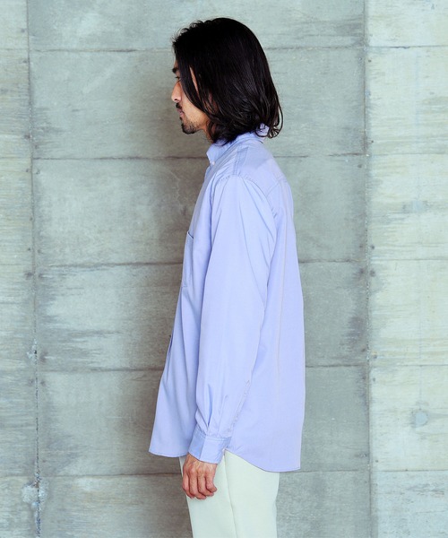 jiggys shop（ジギーズショップ）の「TCブロード ボタンダウン長袖シャツ（シャツ/ブラウス・メンズ・サックスブルー/ブラック/ホワイト/ブルー系その他3/ブルー系その他/ブラック系その他・X-LARGE/LARGE/MEDIUM/SMALL）」の13枚目の写真