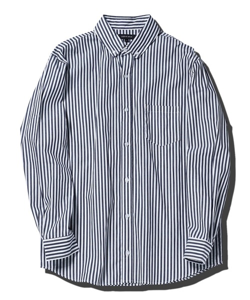 jiggys shop（ジギーズショップ）の「TCブロード ボタンダウン長袖シャツ（シャツ/ブラウス・メンズ・サックスブルー/ブラック/ホワイト/ブルー系その他3/ブルー系その他/ブラック系その他・X-LARGE/LARGE/MEDIUM/SMALL）」の8枚目の写真