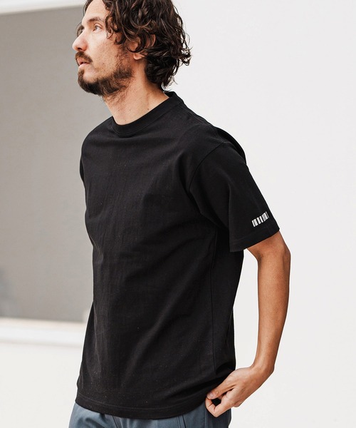 felkod(フィルコッド)の「mt9505- Dry touch Relax Silhouette Short Sleeve Cut sew Tシャツ(Tシャツ/カットソー・メンズ・ホワイト/ブラック/サンドベージュ・XL/L/M/S)」の1枚目の写真