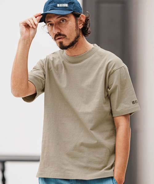 felkod(フィルコッド)の「mt9505- Dry touch Relax Silhouette Short Sleeve Cut sew Tシャツ(Tシャツ/カットソー・メンズ・ホワイト/ブラック/サンドベージュ・XL/L/M/S)」の5枚目の写真