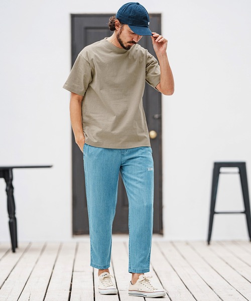 felkod(フィルコッド)の「mt9505- Dry touch Relax Silhouette Short Sleeve Cut sew Tシャツ(Tシャツ/カットソー・メンズ・ホワイト/ブラック/サンドベージュ・XL/L/M/S)」の7枚目の写真