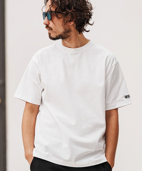 felkod(フィルコッド)の「mt9505- Dry touch Relax Silhouette Short Sleeve Cut sew Tシャツ(Tシャツ/カットソー・メンズ・ホワイト/ブラック/サンドベージュ・XL/L/M/S)」の11枚目の写真