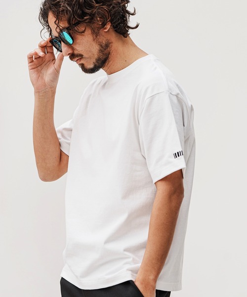 felkod(フィルコッド)の「mt9505- Dry touch Relax Silhouette Short Sleeve Cut sew Tシャツ(Tシャツ/カットソー・メンズ・ホワイト/ブラック/サンドベージュ・XL/L/M/S)」の12枚目の写真