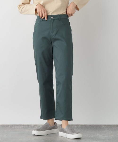 FOUND GOOD(ファウンドグッド)の「ストレッチストレートパンツ(その他パンツ・レディース・ネイビー/ベージュ/ブラック/ブルー系5/グリーン系5/アイボリー・S/XL/L/M)」の22枚目の写真