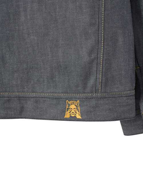 HYSTERIC GLAMOUR（ヒステリックグラマー）の「ジップデニムジャケット（デニムジャケット・メンズ・ダークインディゴブルー/ライトインディゴブルー・X-LARGE/LARGE/MEDIUM/SMALL）」の6枚目の写真