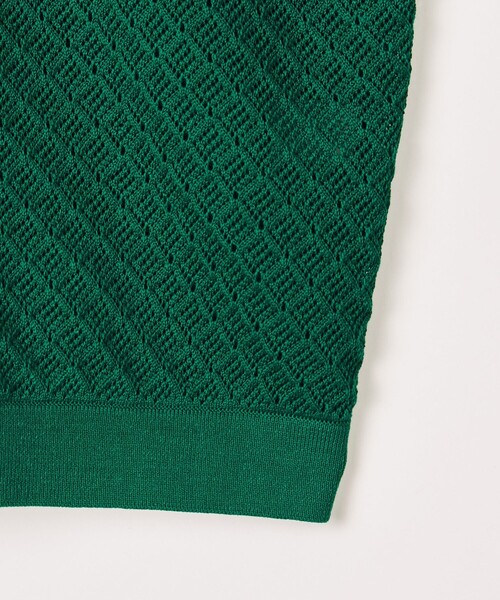 MONKEY TIME（モンキータイム）の「シルケット USAコットン ウォーターマーク ポロシャツ（ポロシャツ・メンズ・ターコイズブルー/ブラック/ケリーグリーン・S/M/L/XL）」の4枚目の写真