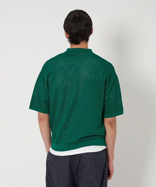 MONKEY TIME（モンキータイム）の「シルケット USAコットン ウォーターマーク ポロシャツ（ポロシャツ・メンズ・ターコイズブルー/ブラック/ケリーグリーン・S/M/L/XL）」の17枚目の写真