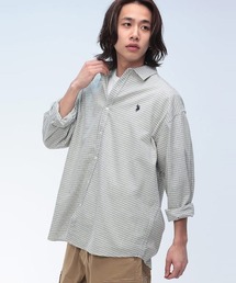 U.S. POLO ASSN. ワンポイント 長袖 オーバーシャツ PLM51702