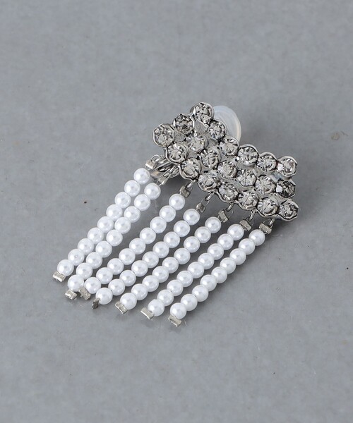 IRIS47（イリスフォーセブン）の「＜IRIS 47＞PALACE イヤリング（イヤリング・レディース・シルバー・FREE）」の3枚目の写真