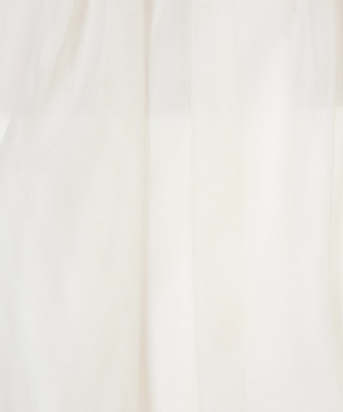 INED（イネド）の「チュールブラウス（シャツ/ブラウス・レディース・オフホワイト/ブラック/サックスブルー・9号/11号）」の20枚目の写真