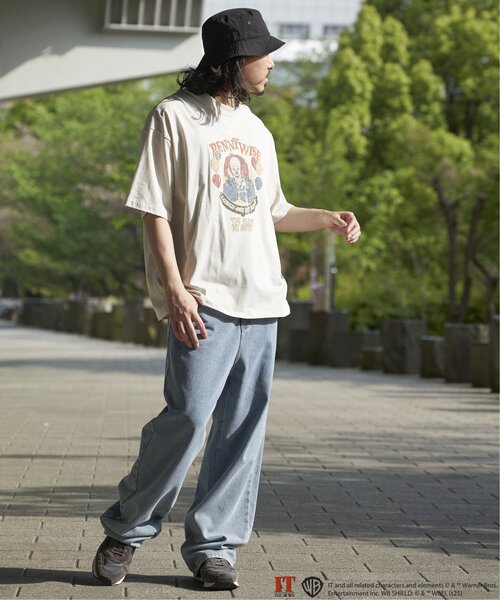 VENCEEXCHANGE（ヴァンスエクスチェンジ）の「IT イット ビンテージライクプリントTシャツ（Tシャツ/カットソー・メンズ・ブラック/アイボリー/オフホワイト/ダークグレー・L/M/LL）」の20枚目の写真