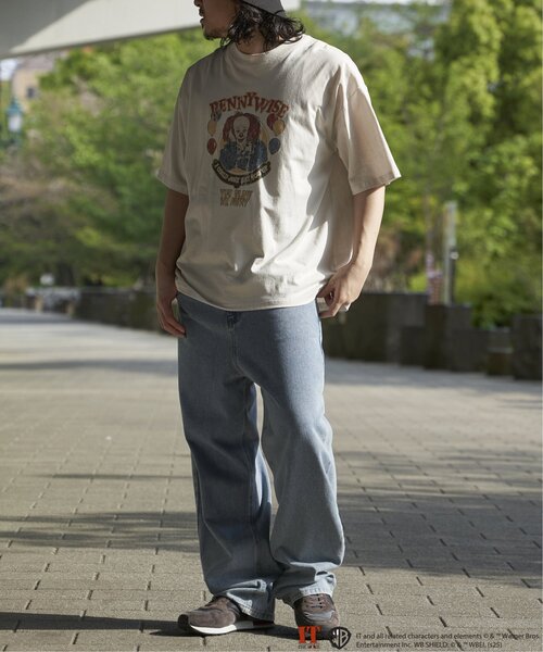 VENCEEXCHANGE（ヴァンスエクスチェンジ）の「IT イット ビンテージライクプリントTシャツ（Tシャツ/カットソー・メンズ・ブラック/アイボリー/オフホワイト/ダークグレー・L/M/LL）」の21枚目の写真