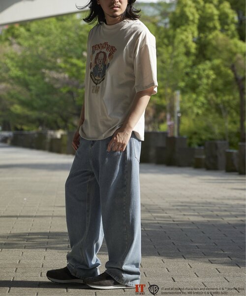 VENCEEXCHANGE（ヴァンスエクスチェンジ）の「IT イット ビンテージライクプリントTシャツ（Tシャツ/カットソー・メンズ・ブラック/アイボリー/オフホワイト/ダークグレー・L/M/LL）」の22枚目の写真