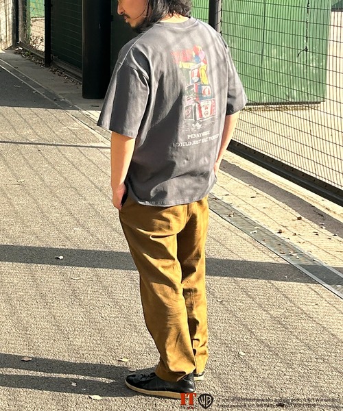 VENCEEXCHANGE（ヴァンスエクスチェンジ）の「IT イット ビンテージライクプリントTシャツ（Tシャツ/カットソー・メンズ・ブラック/アイボリー/オフホワイト/ダークグレー・L/M/LL）」の11枚目の写真