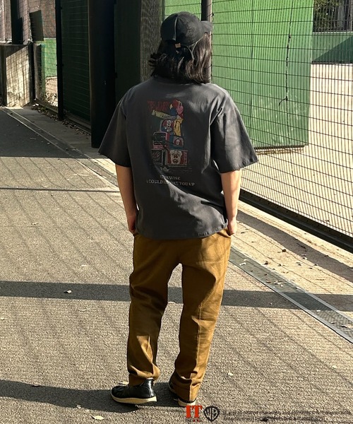 VENCEEXCHANGE（ヴァンスエクスチェンジ）の「IT イット ビンテージライクプリントTシャツ（Tシャツ/カットソー・メンズ・ブラック/アイボリー/オフホワイト/ダークグレー・L/M/LL）」の8枚目の写真