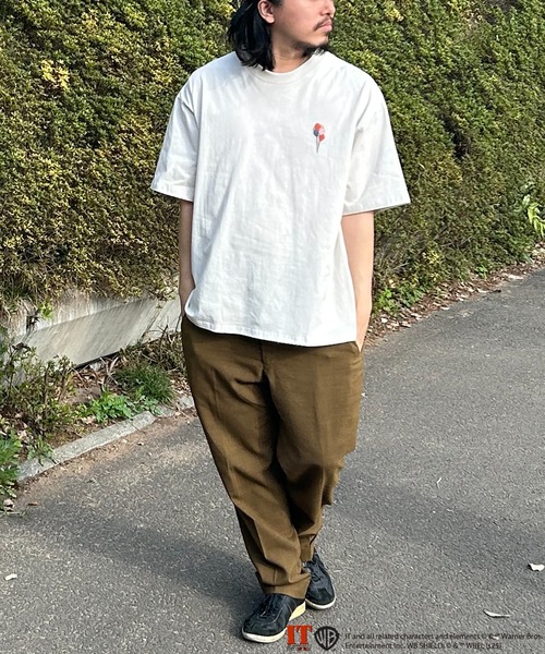 VENCEEXCHANGE（ヴァンスエクスチェンジ）の「IT イット ビンテージライクプリントTシャツ（Tシャツ/カットソー・メンズ・ブラック/アイボリー/オフホワイト/ダークグレー・L/M/LL）」の16枚目の写真