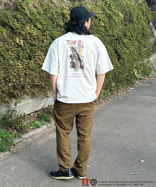 VENCEEXCHANGE（ヴァンスエクスチェンジ）の「IT イット ビンテージライクプリントTシャツ（Tシャツ/カットソー・メンズ・ブラック/アイボリー/オフホワイト/ダークグレー・L/M/LL）」の15枚目の写真