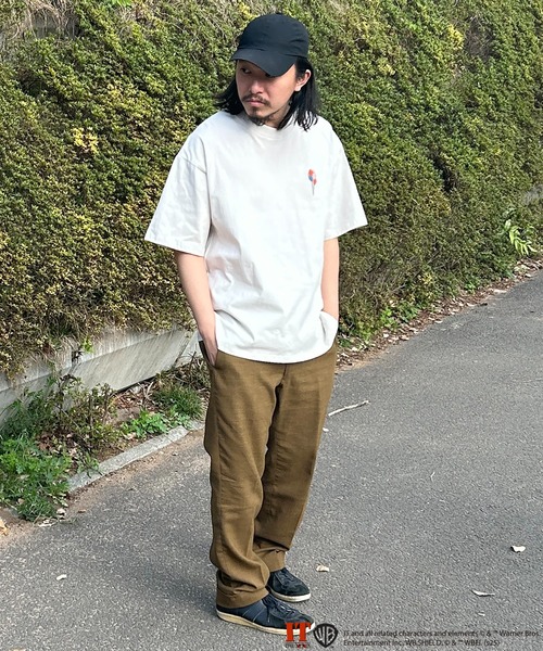 VENCEEXCHANGE（ヴァンスエクスチェンジ）の「IT イット ビンテージライクプリントTシャツ（Tシャツ/カットソー・メンズ・ブラック/アイボリー/オフホワイト/ダークグレー・L/M/LL）」の14枚目の写真