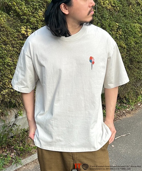 VENCEEXCHANGE（ヴァンスエクスチェンジ）の「IT イット ビンテージライクプリントTシャツ（Tシャツ/カットソー・メンズ・ブラック/アイボリー/オフホワイト/ダークグレー・L/M/LL）」の12枚目の写真