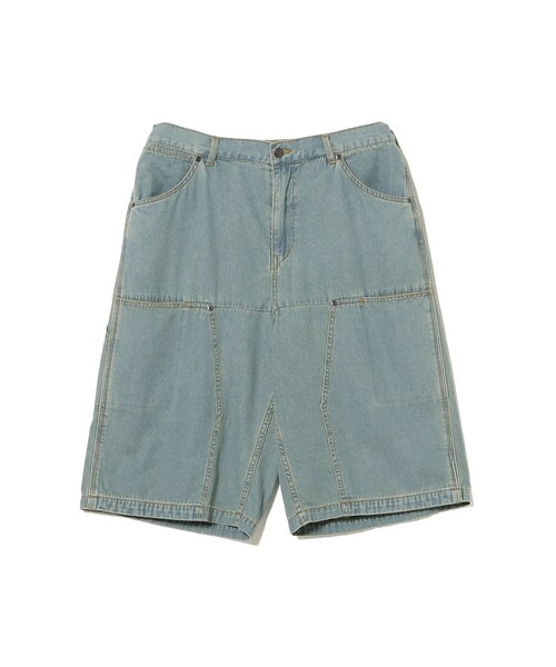 NULL（ヌル）の「NULL TOKYO / W-KNEE SHORTS（デニムパンツ・メンズ・ブラック系その他4/ブルー系その他4・SMALL/LARGE/X-LARGE/MEDIUM）」の2枚目の写真