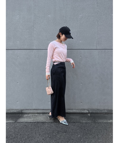 Katrin TOKYO(カトリーントーキョー)の「henry neck layered tee(Tシャツ/カットソー・レディース・ピンク/グレー・FREE/XS)」の22枚目の写真