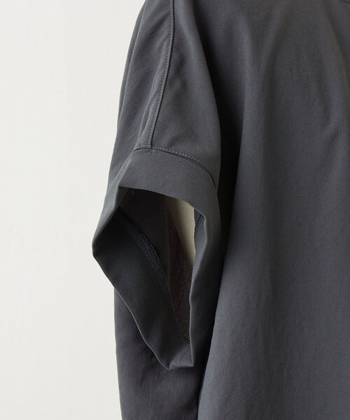 BEARDSLEY（ビアズリー）の「ストレッチジョーゼットブラウス（シャツ/ブラウス・レディース・ネイビー/ダークグレー/ブラック/アイボリー/ホワイト・FREE）」の21枚目の写真