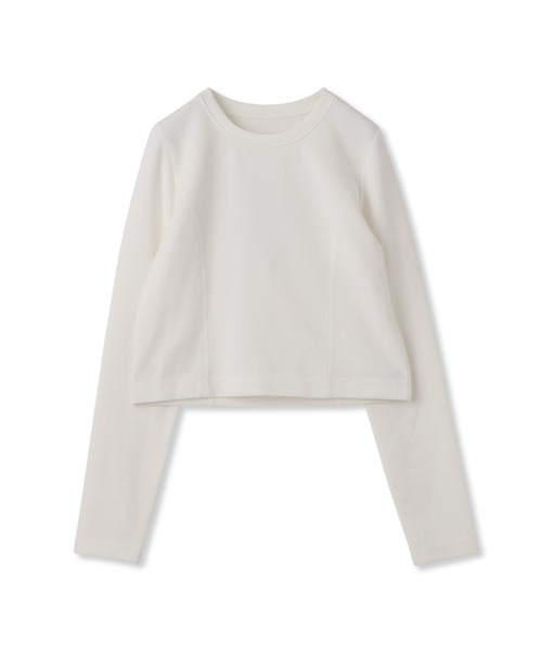 VICKY（ビッキー）の「デザイン切替カットプルオーバー≪洗濯機で洗える≫（Tシャツ/カットソー・レディース・オフホワイト/ブルー/ベージュ・M）」の14枚目の写真