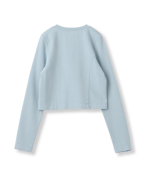 VICKY（ビッキー）の「デザイン切替カットプルオーバー≪洗濯機で洗える≫（Tシャツ/カットソー・レディース・オフホワイト/ブルー/ベージュ・M）」の12枚目の写真