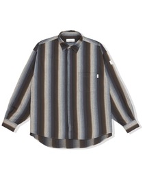 elephant TRIBAL fabrics | elephant TRIBAL fabrics Zip Ombre Stripe Shirt(シャツ/ブラウス)