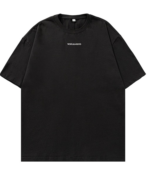 JOHNNY WOLF(ジョニーウルフ)の「JASPER オーバーサイズ バックロゴ Tシャツ(Tシャツ/カットソー・メンズ・オフホワイト/ブラック/パープル・S/M/L)」の9枚目の写真