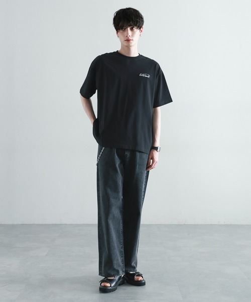 RAGEBLUE(レイジブルー)の「天竺/アートプリントTシャツ(Tシャツ/カットソー・メンズ・ライトブルー/ブラック/ホワイト/ベージュ系その他2・SMALL/LARGE/MEDIUM)」の9枚目の写真