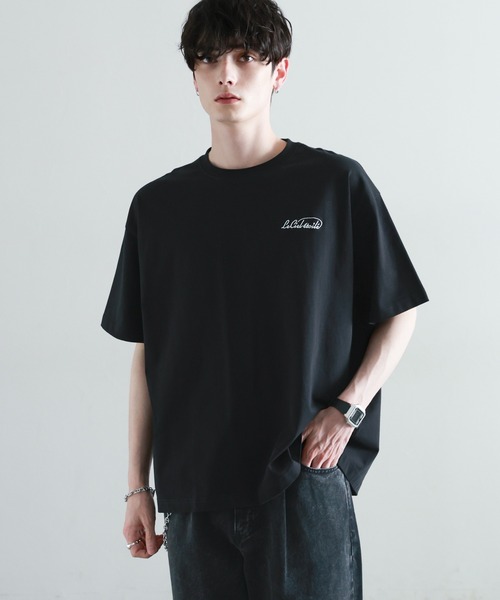 RAGEBLUE(レイジブルー)の「天竺/アートプリントTシャツ(Tシャツ/カットソー・メンズ・ライトブルー/ブラック/ホワイト/ベージュ系その他2・SMALL/LARGE/MEDIUM)」の12枚目の写真