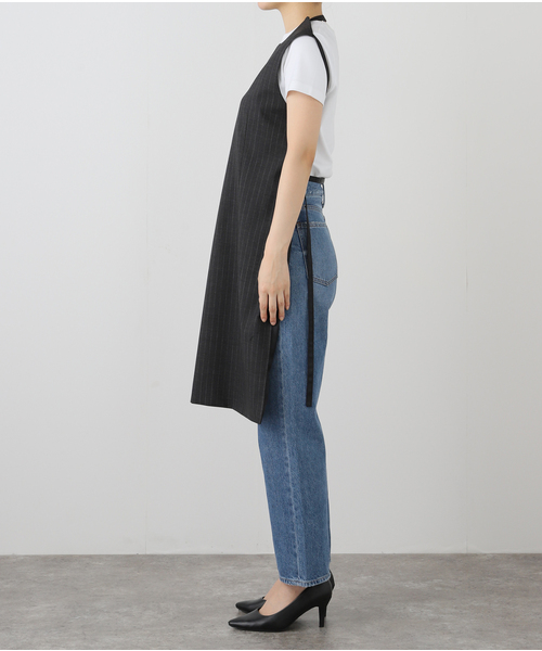 セール】【INSCRIRE /アンスクリア】Wool Front Dress