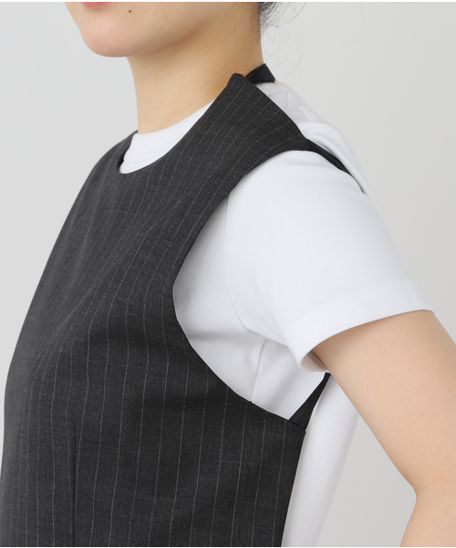 セール】【INSCRIRE /アンスクリア】Wool Front Dress