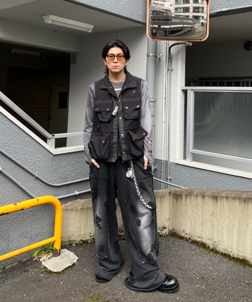 トップス used grunge design second skin 51Brtjhrc3L.jpg
