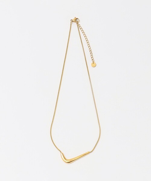 by Preek(バイプリーク)の「<by Preek>Vライン ネックレス(ネックレス・レディース・ゴールド/シルバー・FREE)」の2枚目の写真