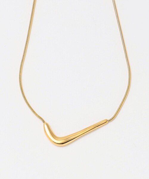 by Preek(バイプリーク)の「<by Preek>Vライン ネックレス(ネックレス・レディース・ゴールド/シルバー・FREE)」の3枚目の写真