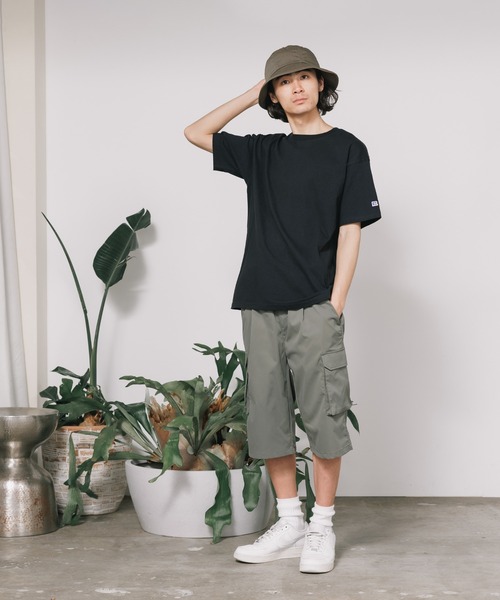 SKKONE(スコーネ)の「SKKONE/スコーネ ストレッチ リラックスカーゴ ハーフパンツ(カーゴパンツ・メンズ・オリーブ/ブラック/ブラウン・L/LL/M)」の7枚目の写真
