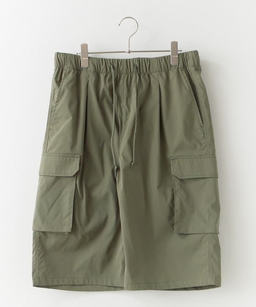 SKKONE(スコーネ)の「SKKONE/スコーネ ストレッチ リラックスカーゴ ハーフパンツ(カーゴパンツ・メンズ・オリーブ/ブラック/ブラウン・L/LL/M)」の19枚目の写真