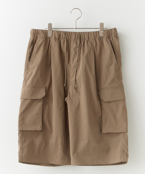 SKKONE(スコーネ)の「SKKONE/スコーネ ストレッチ リラックスカーゴ ハーフパンツ(カーゴパンツ・メンズ・オリーブ/ブラック/ブラウン・L/LL/M)」の11枚目の写真