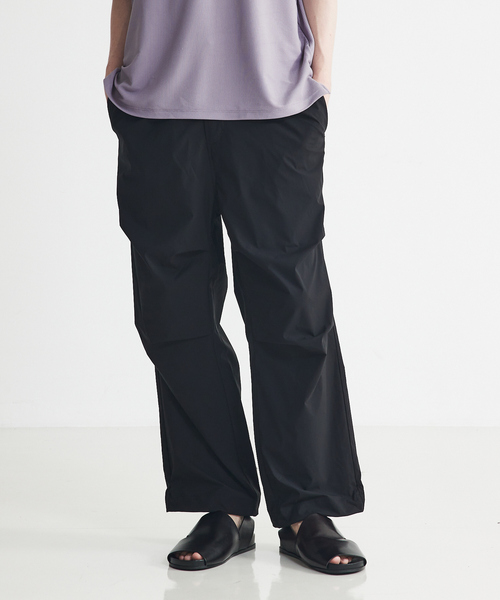 AH ABAHOUSE(エーエイチアバハウス)の「【AH ABAHOUSE】360°ストレッチ ウォータープルーフ パラシュート パンツ(その他パンツ・メンズ・カーキ/ブラック/チャコールグレー/ライトグレー・46/48)」の2枚目の写真