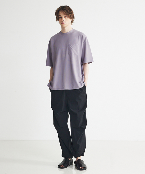 AH ABAHOUSE(エーエイチアバハウス)の「【AH ABAHOUSE】360°ストレッチ ウォータープルーフ パラシュート パンツ(その他パンツ・メンズ・カーキ/ブラック/チャコールグレー/ライトグレー・46/48)」の17枚目の写真